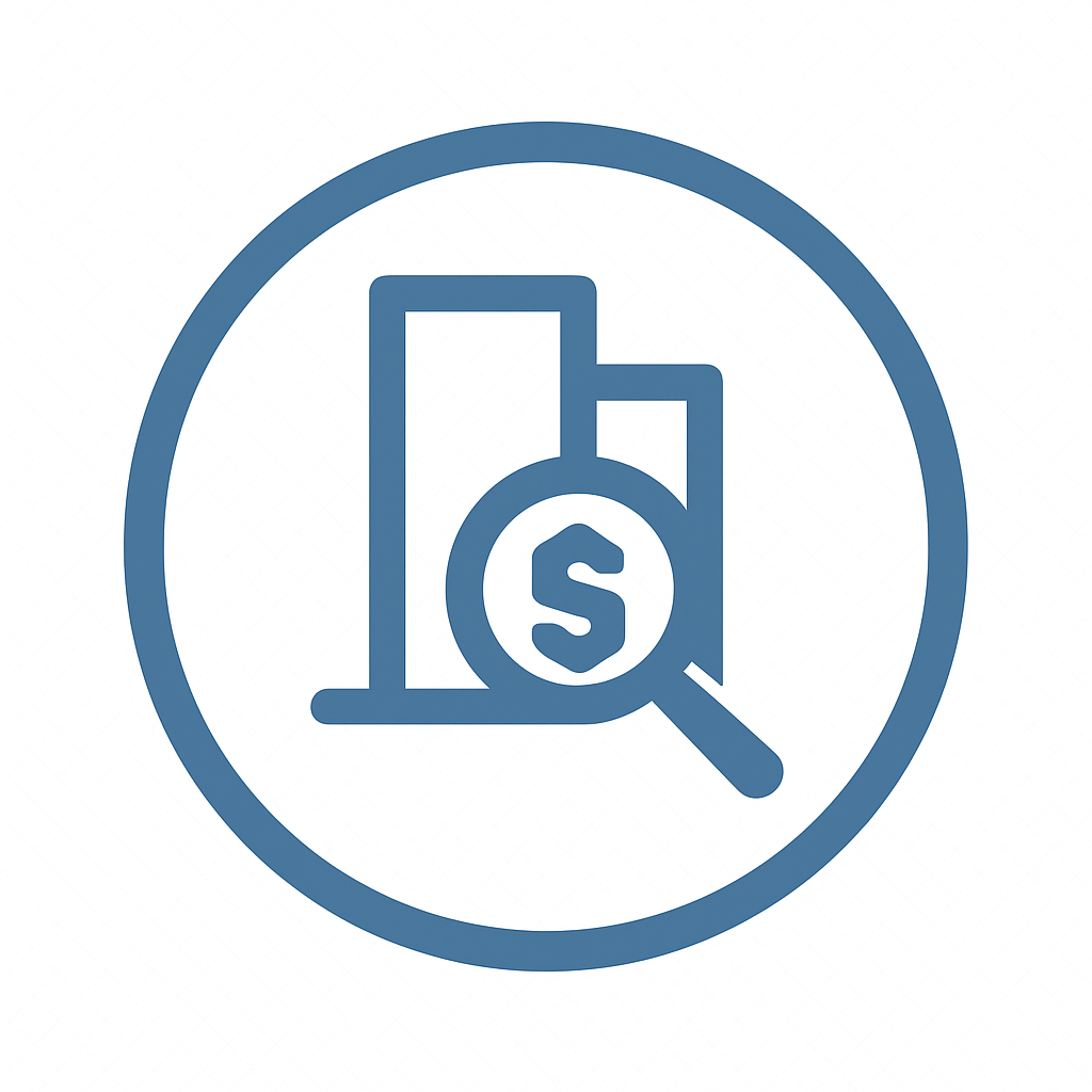 Icon representing operational management services, including inspections, on-site oversight, and building coordination for property owners in Verdun, Lasalle, and Montreal's South-West.