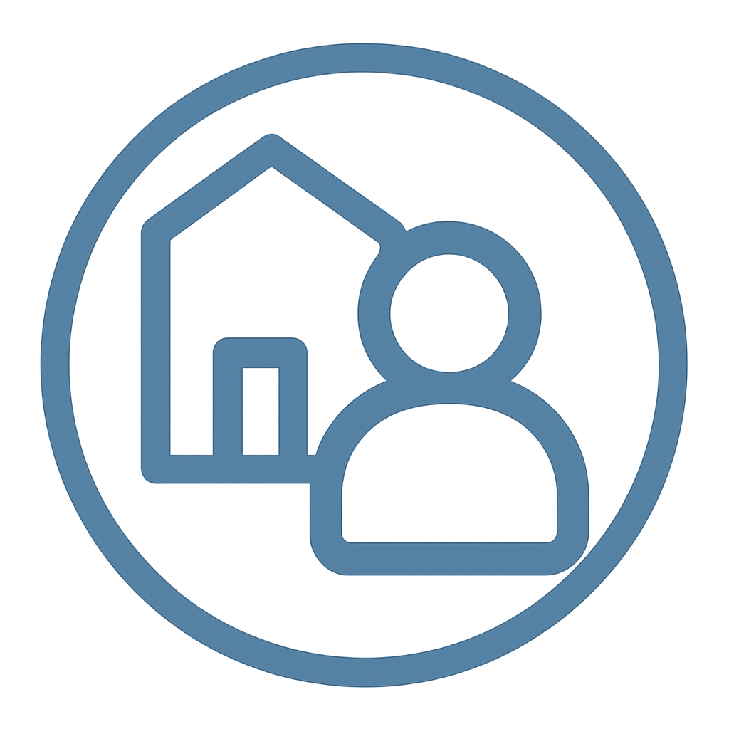 Icon representing rental management services for landlords in Verdun, Lasalle, and Montreal's South-West.